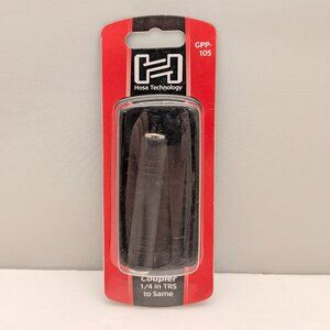 HOSA TECHNOLOGY | Coupler | 1/4" TRS [ Tip Ring Sleeve ] to Same | GPP-105 | NEW